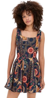 Agua Bendita Kristen Mini Dress Multicolor L