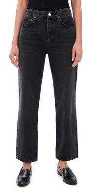 AGOLDE 90's Pinch Waist High Rise Straight Jeans Hitch 30