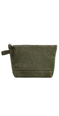 Alex Mill The Perfect Canvas Pouch Military Olive One Size