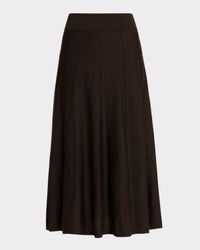Willow Midi Skirt in Merino Wool