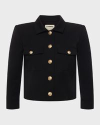 Kumi Cropped Fitted Jacket