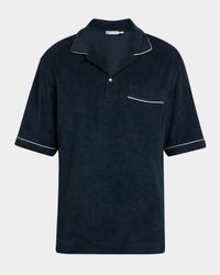 Men's Terry Polo Shirt