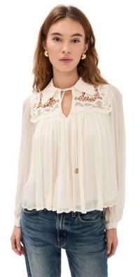 Sea Daphne Lace Top Cream M
