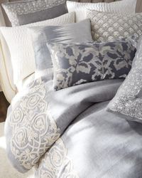 Velvet Jewel Decorative Pillow, 22"Sq.