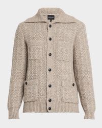 Men's 4-Pocket Cardigan Jacket