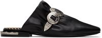 Toga Pulla SSENSE Exclusive Black Square Toe Slippers