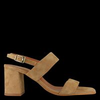 Jonak - Sandales à talon haut en cuir velours - Taille 42 - Marron