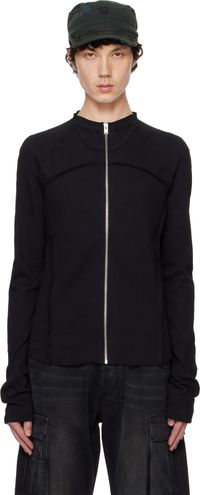 MISBHV Black Rib Zipped Longsleeve Jacket