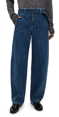 Alex Mill Ninth Street Pant In Crosshatch Denim Sapporo Wash 4