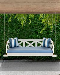 Swinging Day Bed with X Design