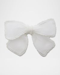 Mary Pearly Bow Barrette