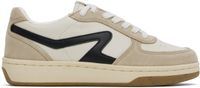 rag & bone Beige Retro Court Leather Sneakers