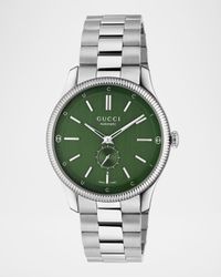 G Timeless 40mm Stainless Steel Bracelet Watch