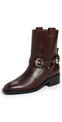 3.1 Phillip Lim Alexa Moto Boots Espresso 37