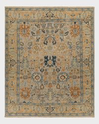 Ruby Hand-Knotted Rug, 9' x 12'