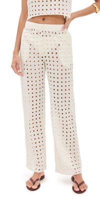 LE BOP Eyelet Odette Pants Black M
