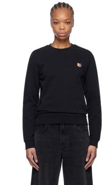 Maison Kitsuné Black Fox Head Patch Regular Sweatshirt