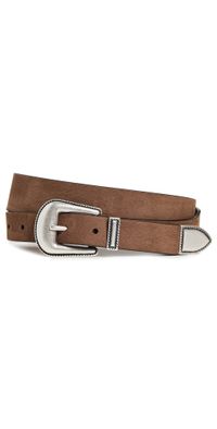 Anderson's Western Nubuck Leather Belt M3 Brown 42