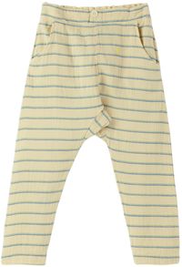Bonmot Organic Baby Yellow Baggy Trousers