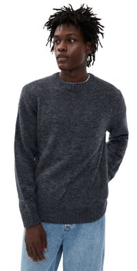 A. P.C. Pull Lucas Sweater Pic Bleu Acier Chine S