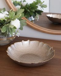 Glass Medium Round Bowl