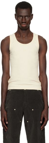 Wales Bonner Off-White Groove Tank Top