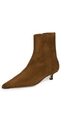 AEYDE Sofie Cow Suede Leather Tobacco Boots Tobacco 36