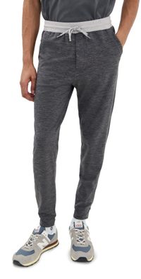 Marine Layer Yoga Joggers Dark Heather Grey L