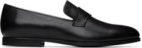 A.P.C. Black Anastasia Barbieri Edition Leather Loafers