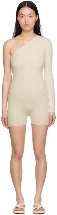 LISA YANG SSENSE Exclusive Off-White Aiya Jumpsuit