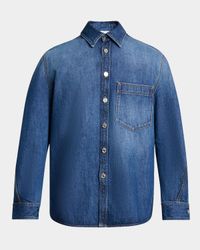 Men's Denim Overshirt