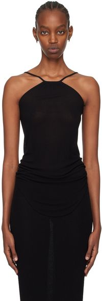 Rick Owens Black Skorpio Tank Top