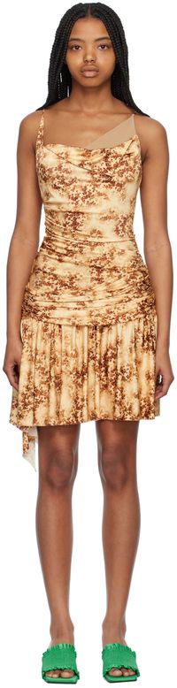 Commission Tan Lindsey Minidress