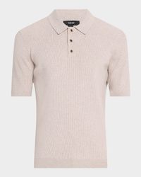 Men's Berch Ribbed Polo Shirt