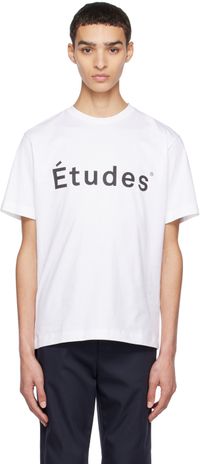 Études White Wonder T-Shirt
