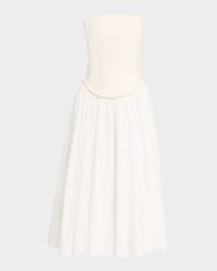 Melody Corset Combo Midi Dress