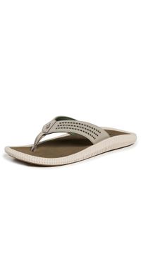 OluKai Ulele Sandals Clay/Mustang 7