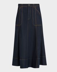 Benji Denim Maxi Skirt