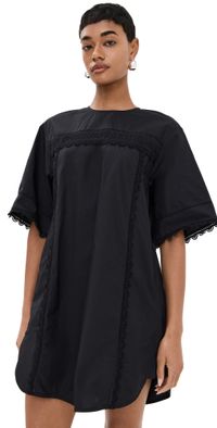 Ulla Johnson Diyana Tunic Noir 2