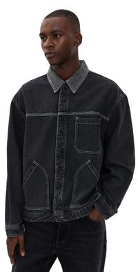 Jeanerica Noa Denim Jacket Black Vintage 62 XL