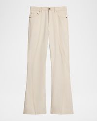 Wide-Leg Ski Jeans