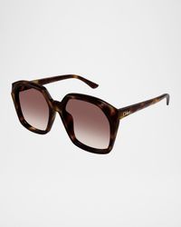 Acetate Round Sunglasses
