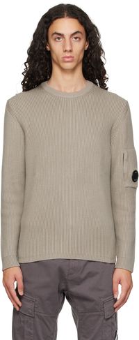 C.P. Company Khaki Lens Sweater
