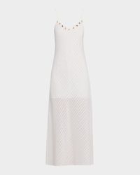 Marcella Stripe Charm Maxi Dress