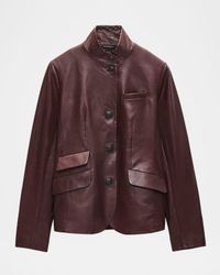 Slade Leather Blazer