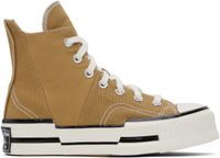 Converse Tan Chuck 70 Plus High Top Sneakers