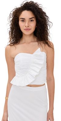 Ro's Garden Hidalgo Top White XS