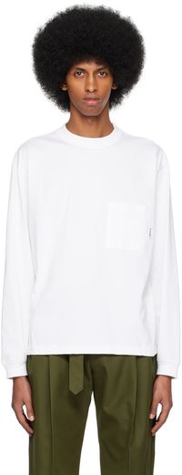 rito structure White Pocket T-Shirt