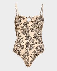 Hydra Staples Bandeau One-Piece Swimsuit