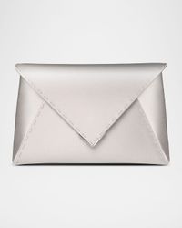 Lee Small Satin Pouchette Clutch Bag